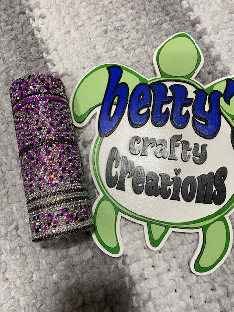 Rhinestone Tumblers 20oz skinny Glass Rhinestone
