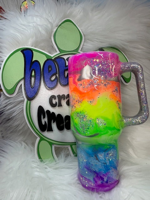 40oz Neon Grippy